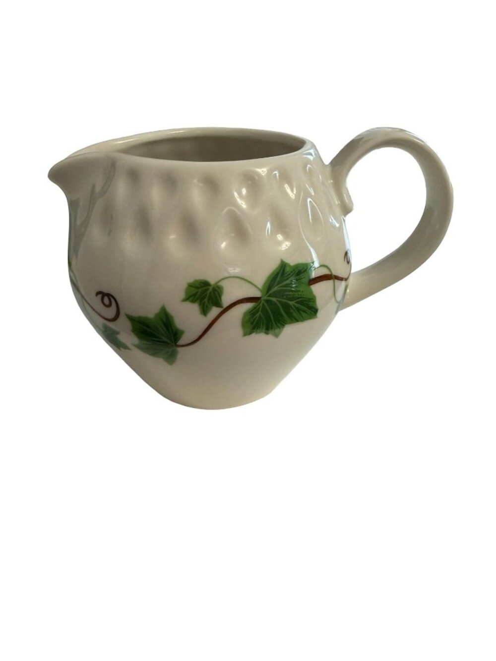Vintage Iroquois Intaglio Ben Seibel Creamer Ivy Vine MCM USA 1960s 3.5"